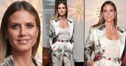 Wiosenna Heidi Klum na pokazie mody