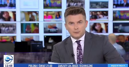 Nie zamierzał udawać. Dziennikarz TVN24 kpił z Morawieckiego w programie na żywo