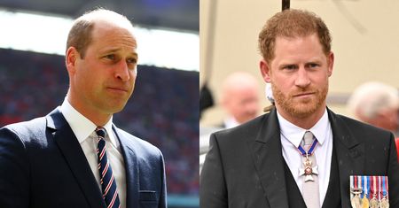 Książę William przekazał Harry'emu UKRYTĄ WIADOMOŚĆ? Fani zwrócili uwagę na jeden szczegół filmu z koronacji (WIDEO)
