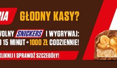 Snickers promowany loterią "Głodny kasy?"
