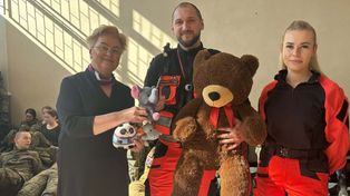 Gościno: Pluszaki, które mają moc. Niezwykła akcja Zespołu Szkół