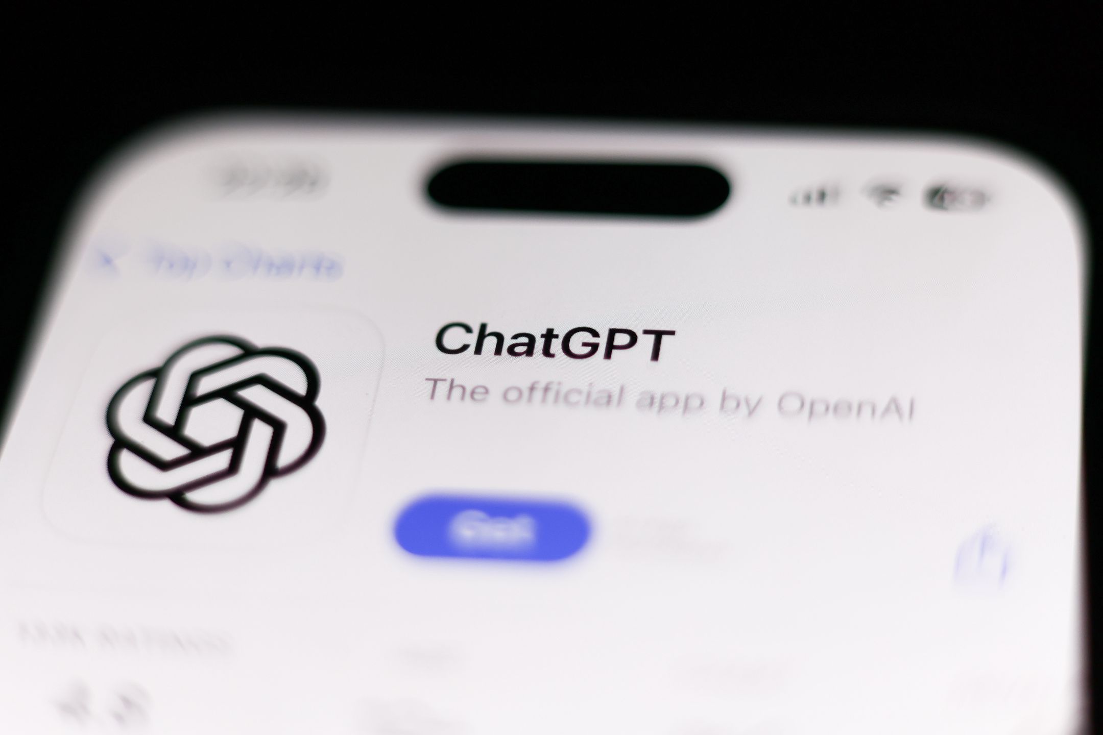 ChatGPT on App Store displayed on a phone screen is seen in this illustration photo taken in Krakow, Poland on September 14, 2025. (Photo by Jakub Porzycki/NurPhoto via Getty Images)