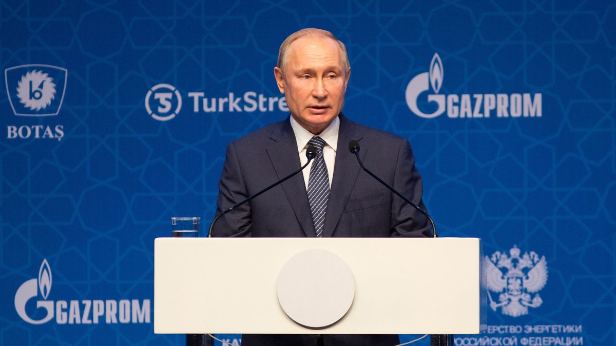 Władimir Putin Gazprom