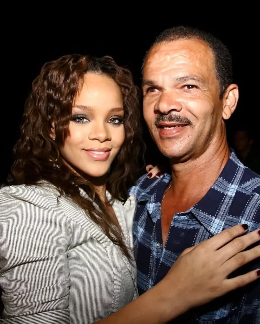 Rihanna z ojcem