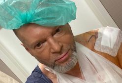 Trafił do szpitala. "Mam sześć dziur w barku"
