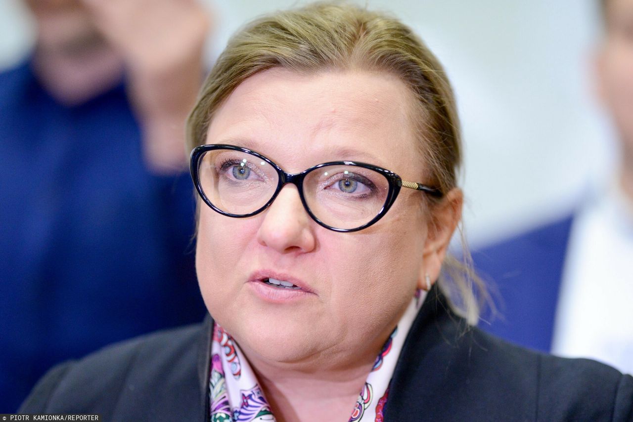 Beata Kempa ostro zareagowała na jedno z pytań, które padło w trakcie dyskusji