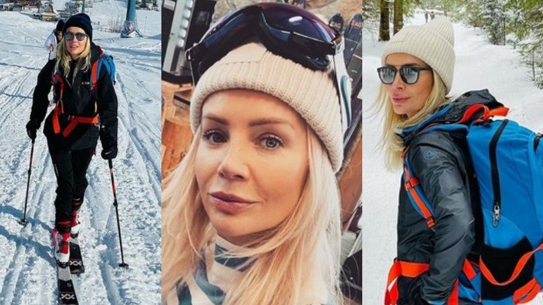Agnieszka Woźniak-Starak przemierza Tatry na nartach