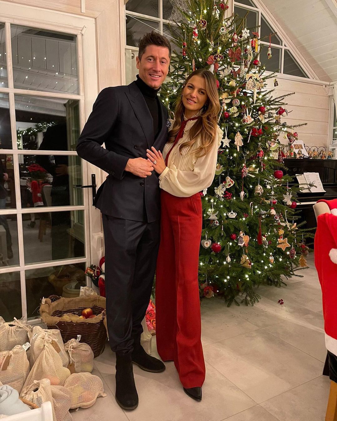 Anna i Robert Lewandowscy