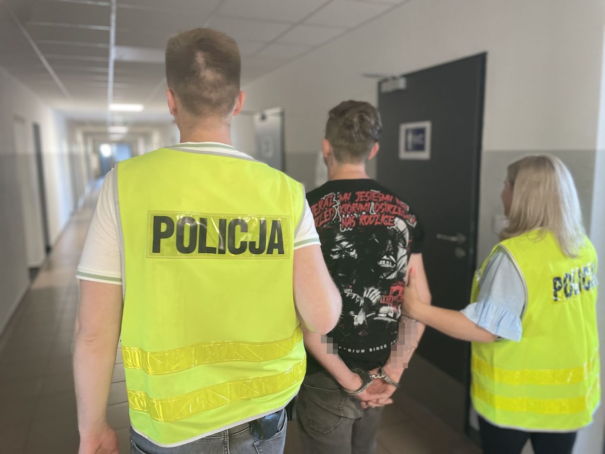 zatrzymany 23-latek do sprawy potrącenia kobiety na al. Andersa