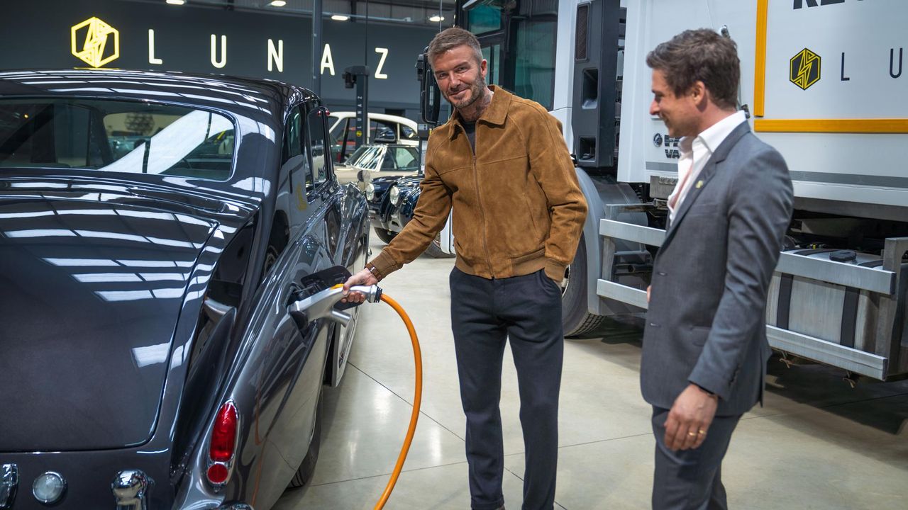 David Beckham inwestuje w elektryki. Kupił udziały Lunaza