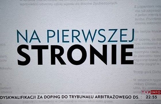 „Rzeczpospolita” i „Gazeta Polska” promowane w wieczornym przeglądzie prasy w TVP Info