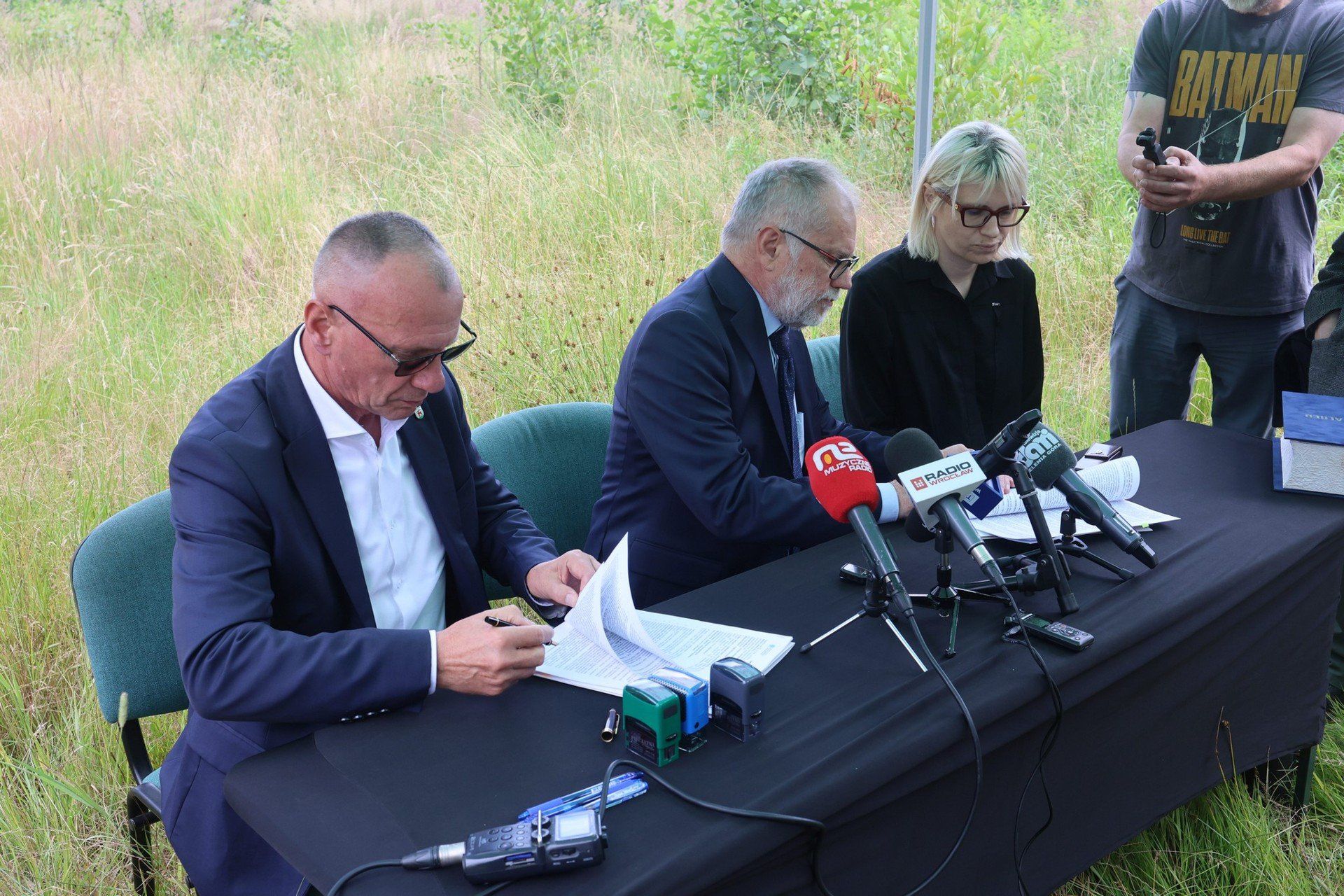 Lipiec 2025. Jelenia Góra. Podpisanie umowy na odwiert geotermalny C3