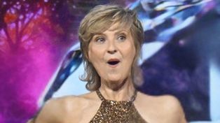 Rzadki widok! Izabela Kuna zabrała DZIECI na salony. Nadia i Stanisław KIBICOWALI jej w "Tańcu z Gwiazdami". Podobni? (FOTO)