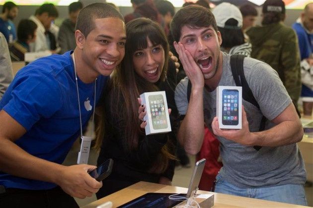 iPhone 5S 5C sprzedaż rekord