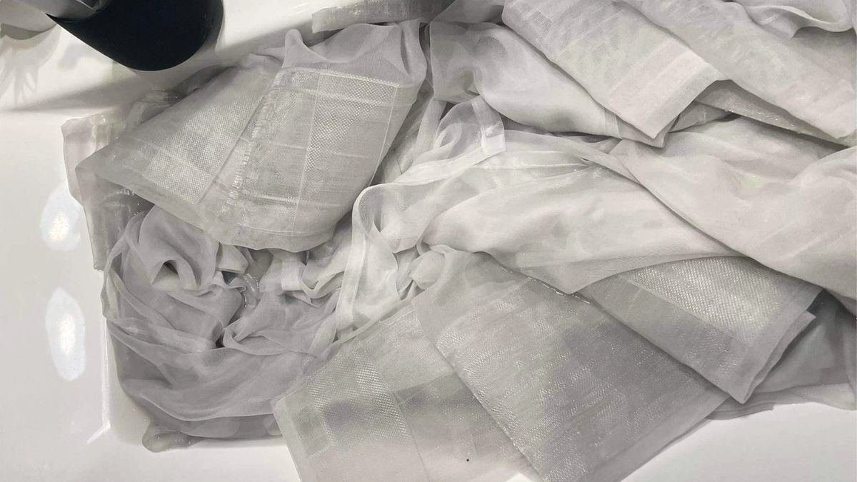 Pranie firanek domowym sposobem