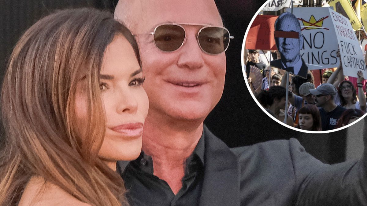 Lauren Sanchez i Jeff Bezos