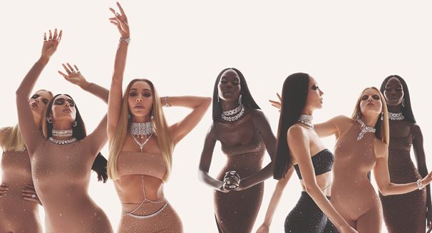 Marka Kim Kardashian i Swarovski ze wspólną kolekcją biżuterii do ciała