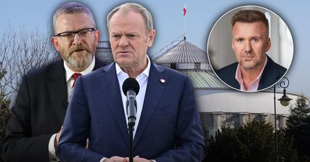 "Tuska napędza Braun". Łukasz Pawłowski o "geniuszu" premiera i "pułapce" dla PiS