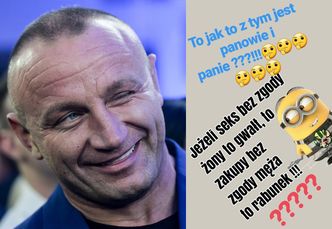 Mariusz Pudzianowski porównał... gwałt do zakupów! Fani oburzeni: "Komuś chyba sterydy wlały się do mózgu"