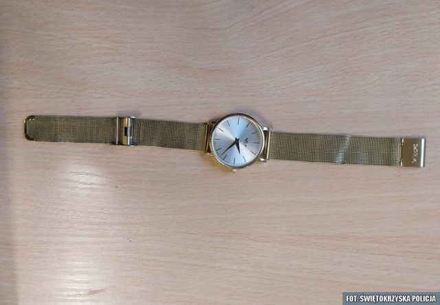 Sprawczyni kradzieży zegarka ustalona