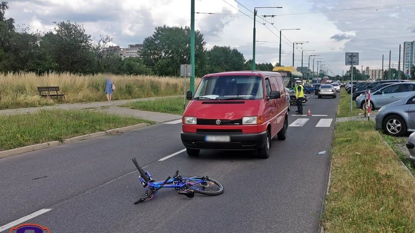 Tychy. 11-latek został potrącony na przejściu dla pieszych.