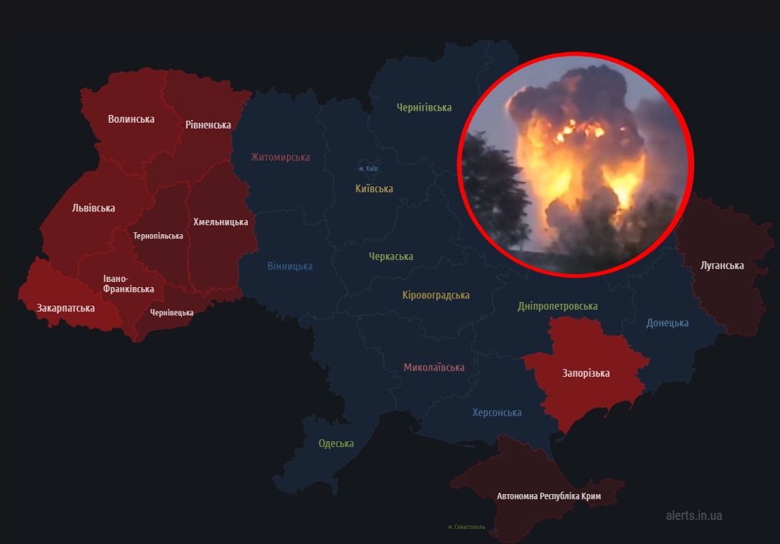 Ukraina zaatakowana. "Uderzenie w infrastrukturę krytyczną"