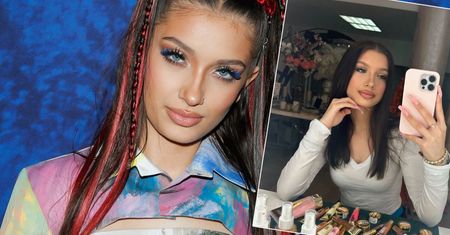 15-letnia Viki Gabor w mocnym makijażu. Ale to nie on zwrócił uwagę internautów