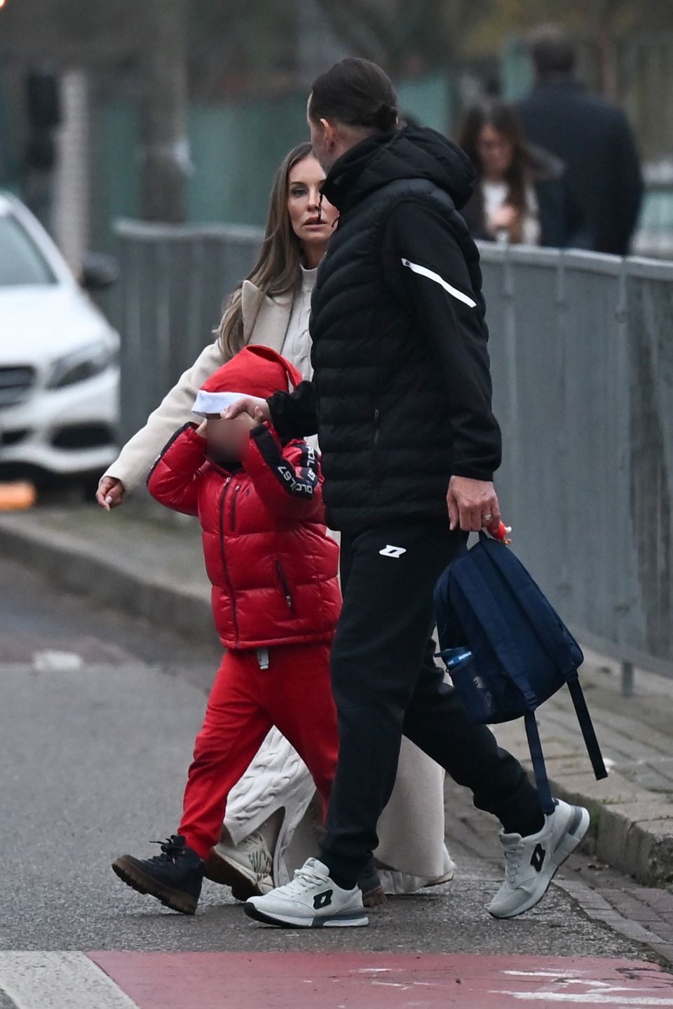 Małgorzata Rozenek i Radosław Majdan z synkiem