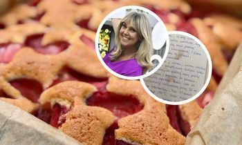 Ten przepis Wachowicz ma już kilka pokoleń. Wystarczy pół kilo truskawek i ciasto znika w jeden dzień