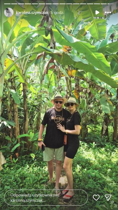 Wspólny wyjazd Piotra Adamczyka i Karoliny Szymczak