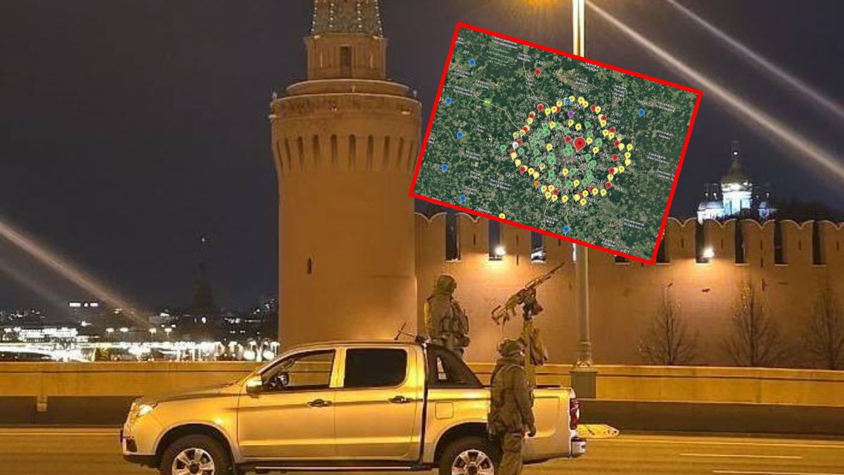 Obrona przeciwlotnicza w Moskwie