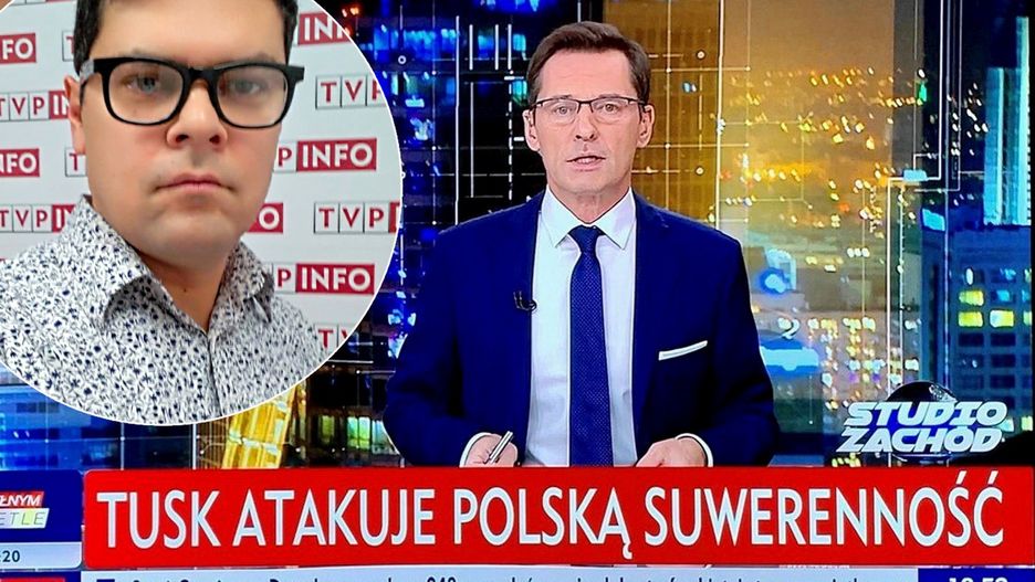 Bartosz Gonzales pracował jako "paskowy" w TVP Info. Pereira go zwolnił, teraz jest "niezatrudnialny"