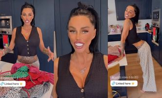 Katie Price straszy napiętą twarzą i coraz szczuplejszą sylwetką. Fani apelują: "Proszę, poszukaj pomocy"