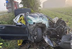 Tragiczny wypadek pod Malborkiem. Dwóch nastolatków nie żyje