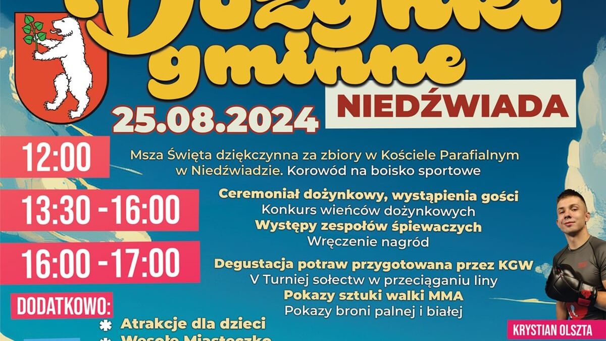 Dożynki w Niedźwiadzie 2024