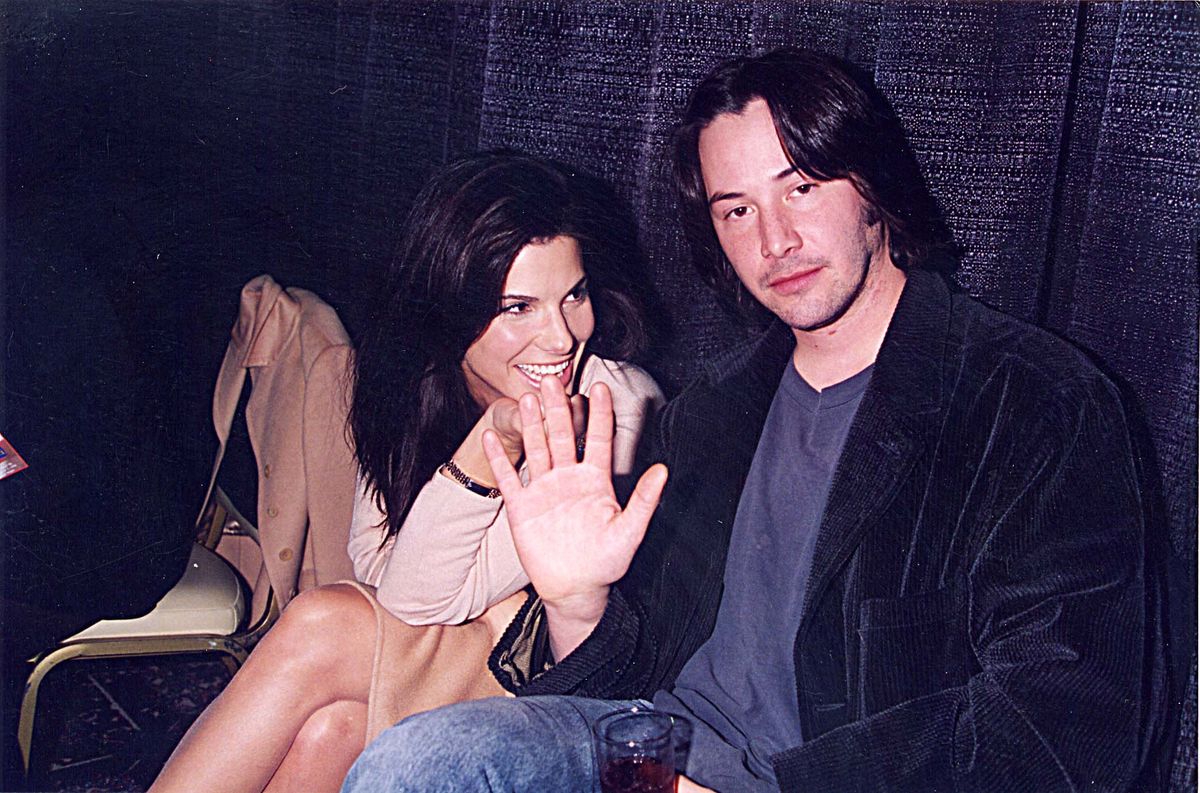 Sandra Bullock i Keanu Reeves w 1996 roku