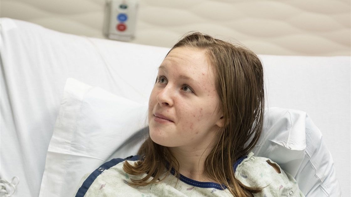 Zosia ma 14 lat. Nastolatka miała udar mózgu