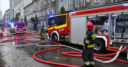Pożar na warszawskiej Woli. Ewakuowano 40 mieszkańców