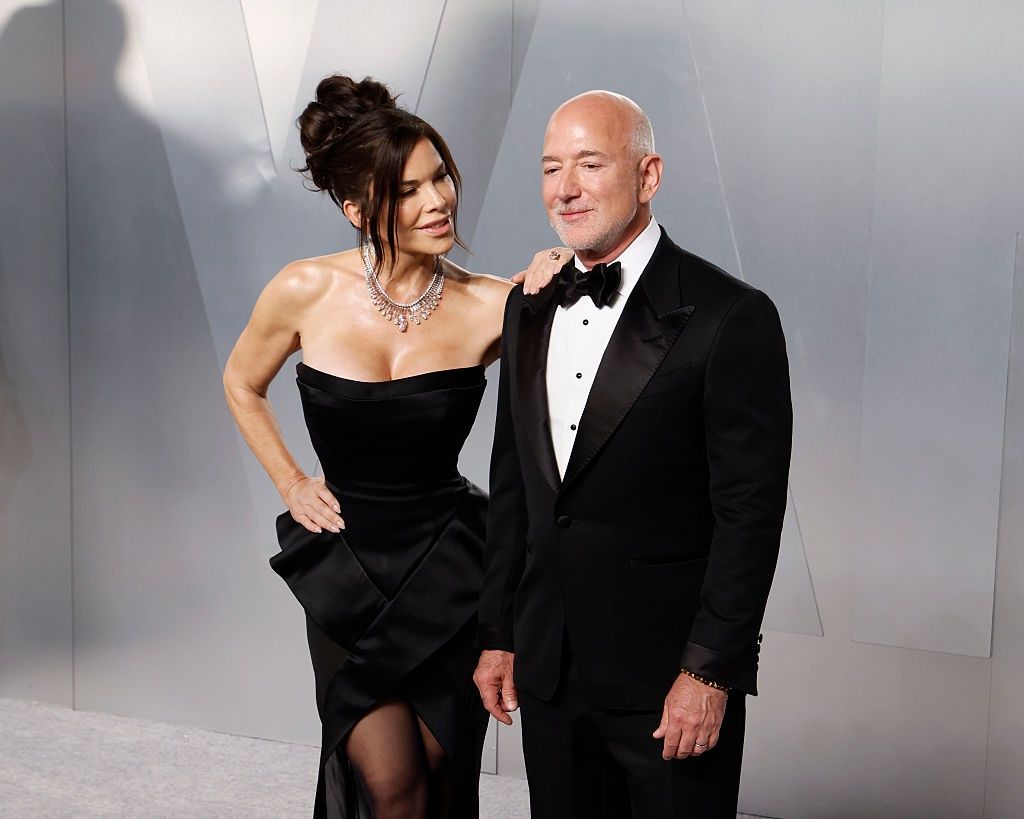 Lauren Sanchez i Jeff Bezos