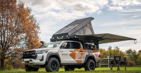 Toyota Hilux z Wrocławia przygotowana na wyprawy. Jak czegoś tu jeszcze brakuje, to daj znać