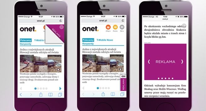 Serwisy Onetu w urządzeniach Prestigio