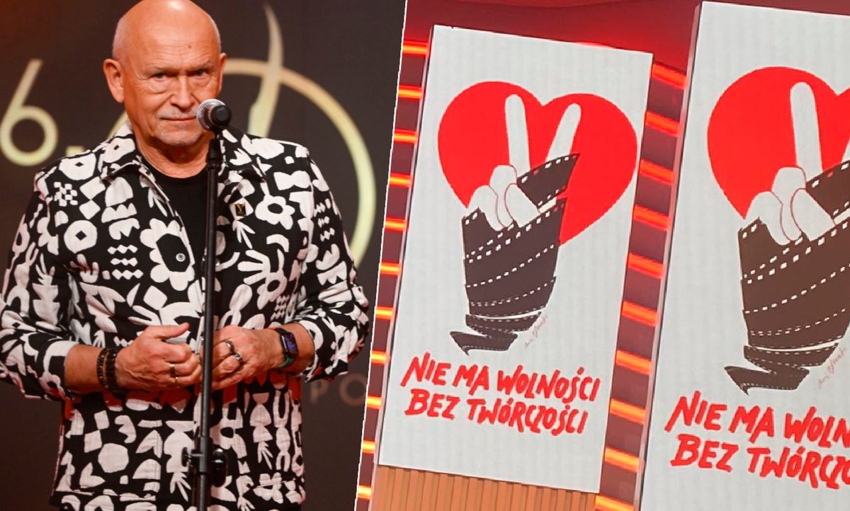 Andrzej Pągowski jest autorem plakatu z hasłem "Nie ma wolności bez twórczości". Odnosi się do walki artystów o tantiemy
