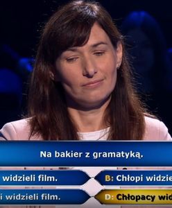 "Milionerzy". Pokonała ją gramatyka języka polskiego. Pytanie było banalne