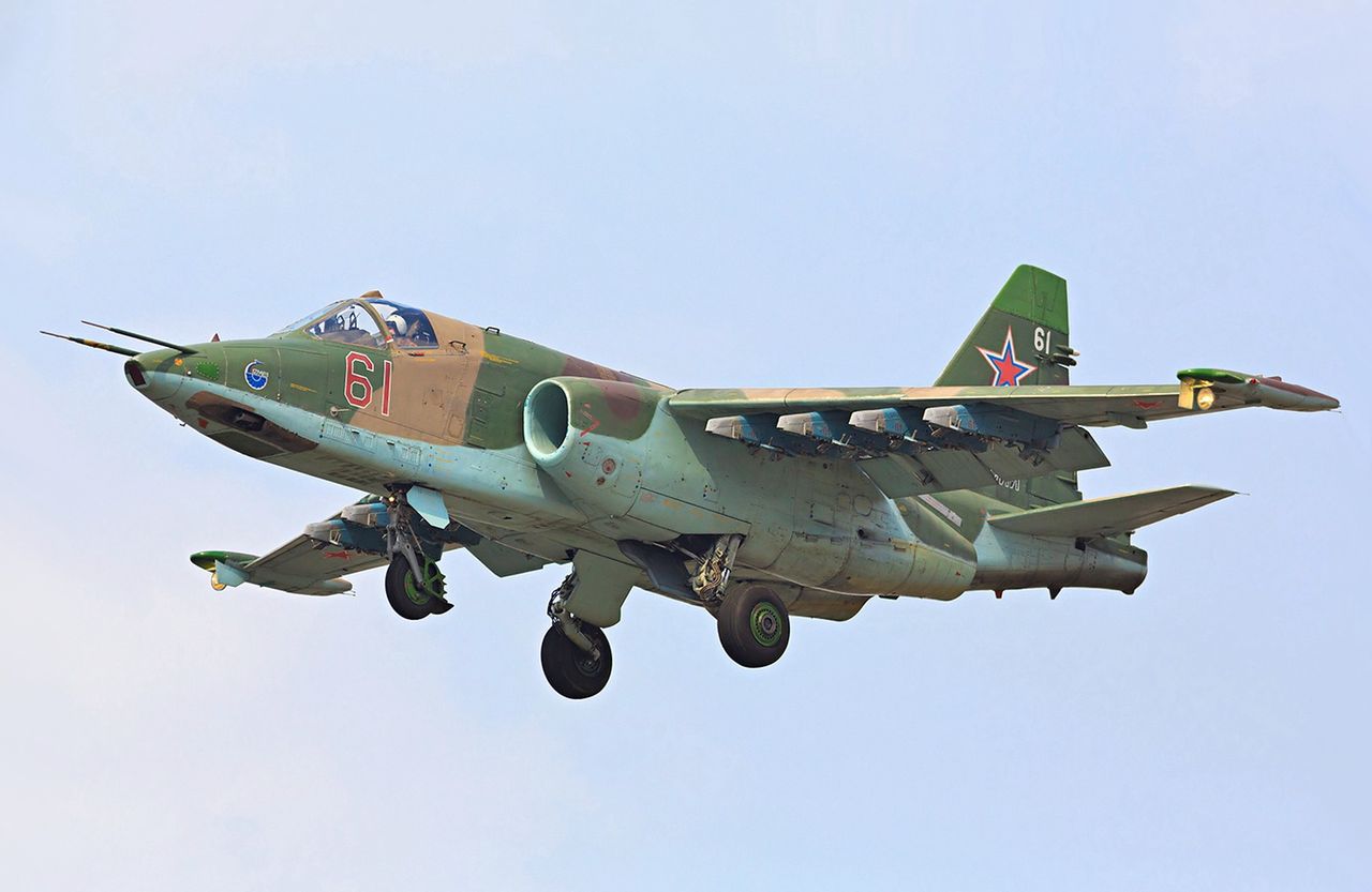 Koszmar Rosjan. Ukraina zniszczyła kilka Su-25 w niespełna miesiąc