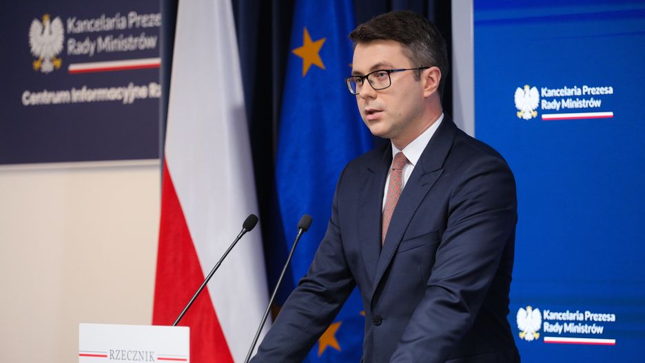 Rzecznik rządu Piotr Müller