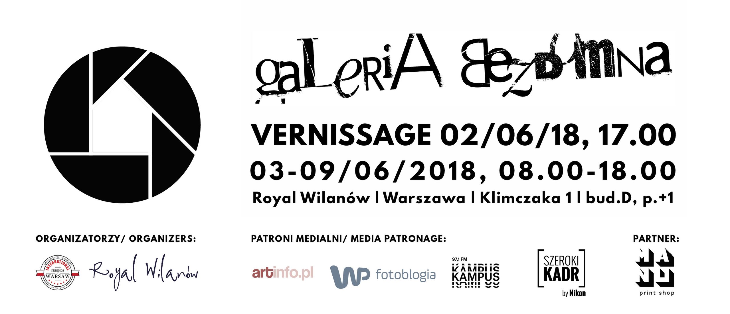 Wystaw swoje prace w Galerii Bezdomnej i zaproś znajomych na wernisaż 2
