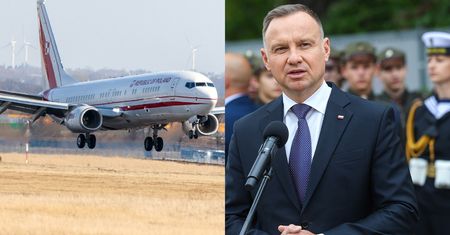 Samolot z prezydentem nie mógł wylądować. Nagła zmiana planów