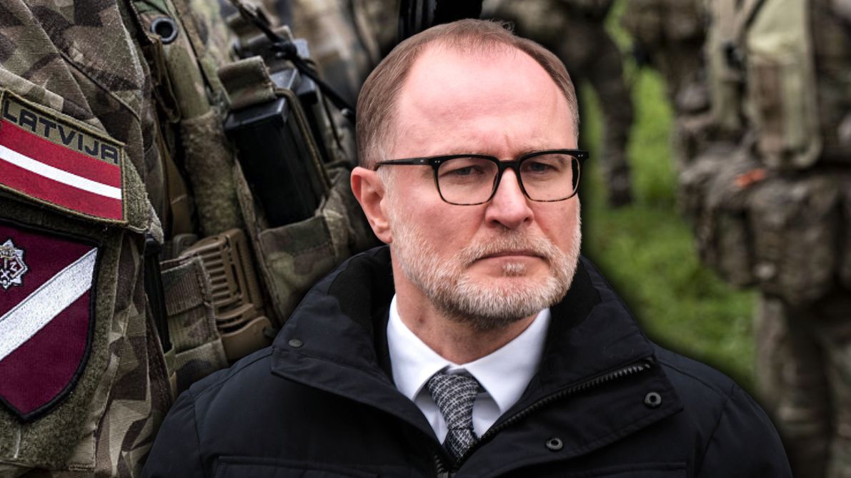 Minister obrony Łotwy Andris Sprūds