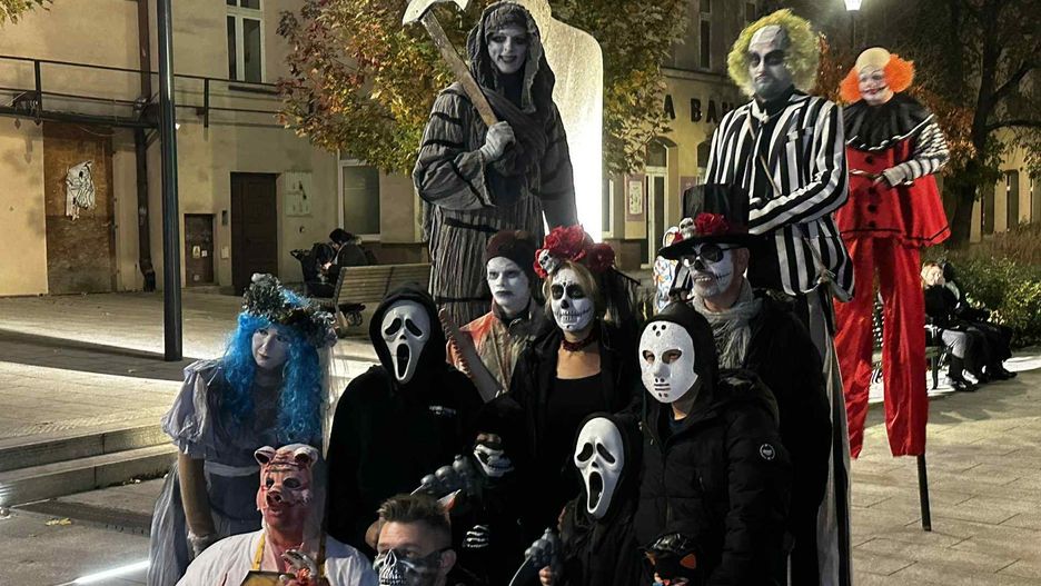 halloweenowa parada piotrkowska lodz