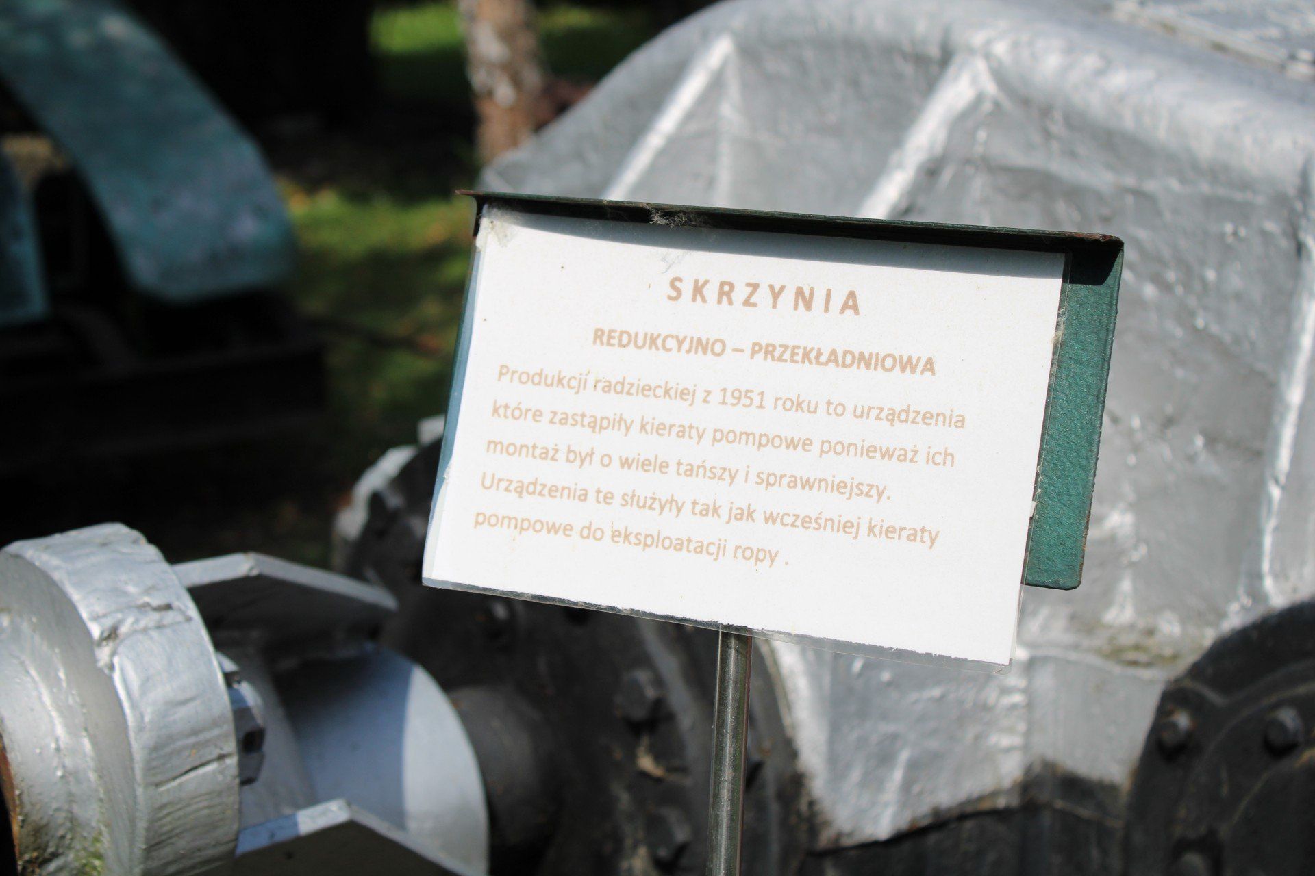 Skansen Przemysłu Naftowego Magdalena